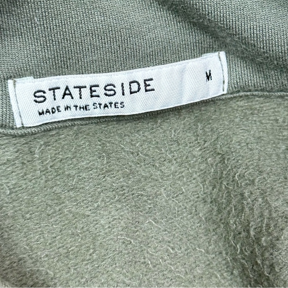 Stateside Super Soft Fleece Jumpsuit, Medium, Artichoke Green Fleece Zip NWOT - Picture 5 of 10